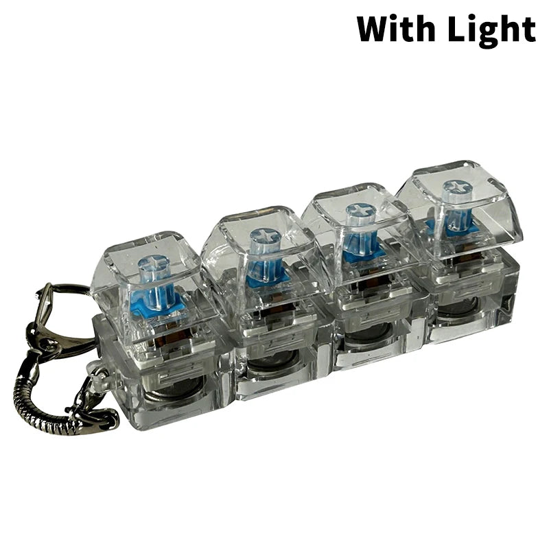 Fidget Keyboard Keychain